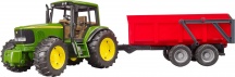 Bruder 2057 Trattore John Deere 6920 Con Rimorchio Veicolo Giocattolo Et� 4+