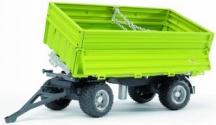Bruder 2203 Fliegl Rimorchio Ribaltabile Veicolo Giocattolo per Bambini da 4+