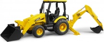 Bruder 2427 Caricatore Escavatore JCB MIDI CX con Pala Veicolo 1:16 3+