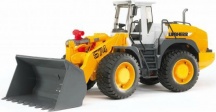 Bruder 2430 Caricatrice Gommata Liebherr L574 con Grande Pala Veicolo 1:16 3+