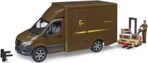 Bruder 2678 Mb Sprinter Ups con Personaggio e Transpallet Manuale Veicolo Et� 4+
