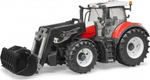 Bruder 3181 Trattore Steyr 6300 Terrus Cvt Con Benna Veicolo Giocattolo Et� 3+