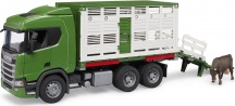 Bruder 3548 Camion Trasporto Animali Scania Super 560R Veicolo 4+ anni