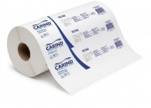 Brugel CAR76744 Rotolo Lenzuolo Medico Bianco 2 Veli mt 65 x 60h cm