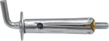 Brugel TA017 Tasselli in Acciaio 6 mm L. 30 mm con Gancio corto Cf da 200 Pz