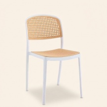 Buybuy FIE001W Sedia Cucina Soggiorno Bianco Firenze