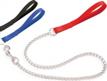 CAMON CAM096434 Guinzaglio con Catena per Cani colore Nero mm 25