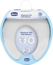 CHICCO 00006572000000 Riduttore WC per Bambini con Seduta Morbida colore Azzurro - Soft