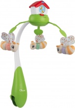CHICCO 00011080000000 Giostrina Culla Lettino Neonato Next2Me Elettronica Casina delle Api