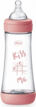 CHICCO 00020235110000 Biberon Flusso Veloce 300 ml 4+M Rosa Perfect 5