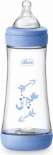 CHICCO 00020235210000 Perfect 5 Biberon Anticolica 330 ml Flusso Rapido 4+ Mesi Azzurro