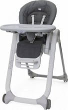 CHICCO 00 79336 69 POLLY PROGRESS Polly Progress Seggiolone Pappa 5 in 1 Reclinabile 0M-36 M Grigio