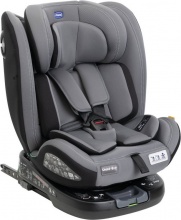 CHICCO 07087030730000 Seggiolino Auto 0-36 Kg Isofix 0M - 12 Anni Grigio Nero Unico Evo i-Size
