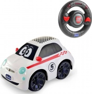 CHICCO 07275-00 Fiat 500 Sport Macchina Radiocomandata Prime Attivit� 2+ Anni Bianco