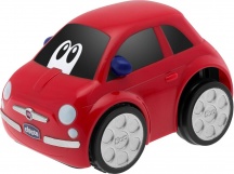 CHICCO 07331-07 Fiat 500 Veicolo Radiocomandato Prime Attivit� per Bambini 2+ Anni Rosso