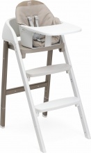 CHICCO 08087046850000 Crescendo UP Seggiolone Pappa bambini 6 mesi fino a 110Kg Evolutivo Beige