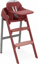 CHICCO 08087046880000 Crescendo UP Seggiolone Pappa bambini 6 mesi fino a 110Kg Evolutivo Rosso