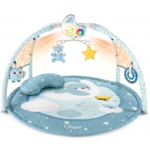 CHICCO 09866-20 Palestrina dei Colori Azzurra 3in1 Prima Infanzia con Proiettore 0+ Mesi