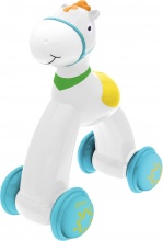 CHICCO 09948-00 Cavallino Rodeo Spingi e Vai Prima Infanzia per Bambini da 0+ mesi