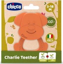 CHICCO 10489-00 Massaggiagengive Gufo In Bioplastica per Bambini da 3+ Mesi