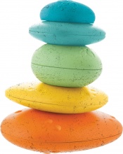 CHICCO 10492-00 Stone Balance Gioco Impilabile Educativo Per Bambini da 6+ Mesi