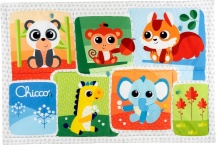 CHICCO 11352 XXL Magic Forest Tappeto da Gioco con Animali della Foresta 0+ Mesi