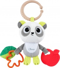 CHICCO 11566-00 Panda Sonaglino con Massaggiagengive Gioco Prima Infanzia 3+ Mesi