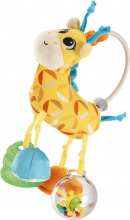 CHICCO 11569-00 Trillino Mrs Giraffa Sonaglio Gioco Prima Infanzia per Bambini da 3+ Mesi