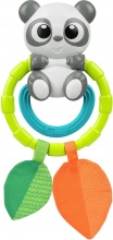 CHICCO 11593-00 Panda Sonaglio Massaggiagengive Gioco Prima Infanzia per Bambini 0+ Mesi