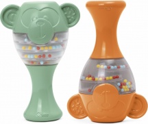 CHICCO 11859-00 Maracas Eco+ Prima Infanzia per Bambini da 3+ anni