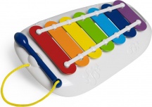 CHICCO 12241-00 Happy Music Xylofono Prima Infanzia per Bambini da 1+ anni