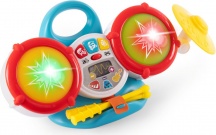 CHICCO 12243-00 Happy Music La Mia Prima Batteria Orchestra Prima Infanzia 0+