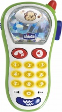 CHICCO 60067 Telefonino Giocattolo Vibra e Scatta Luci e Suoni Prime Attivit� 6+ Mesi