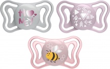 CHICCO 71037 110 PhysioForma Light Ciuccio Neonato 2-6 Mesi Silicone 2 Pezzi Rosa