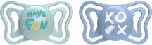 CHICCO 71038 210 PhysioForma Light Ciuccio Neonato 6-16 Mesi Silicone 2 Pezzi Azzurro