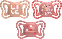 CHICCO 71039 110 PhysioForma Light Ciuccio Neonato 16-36 Mesi in Silicone 2 Pezzi Rosa