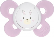 CHICCO 74931 110 PhysioForma Comfort Ciuccio Neonato 0-6 Mesi in Silicone 2 Pezzi Rosa