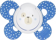 CHICCO 74933 210 PhysioForma Comfort Ciuccio Neonato 6-16 Mesi in Silicone 2 Pezzi Azzurro
