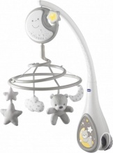 CHICCO 7627000 Next2Dreams Giostrina con Carillon Elettronico Prima Infanzia 0+ Bianco