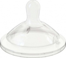 CHICCO 81057200000 Natural Feeling Tettarella 6+M Silicone Flusso Variabile 2 Pz