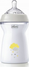CHICCO 81335300000 Biberon Flusso Veloce 330 ml 6+M colore Grigio - NaturalFeeling