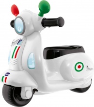 CHICCO 9519.300 Vespa Primavera Moto Giocattolo Cavalcabile per Bambini da 1+ Anni Bianco