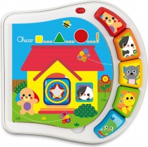 CHICCO 977900 Baby Senses Libretto La Casa dei Cuccioli Prime Attivit� 6+ Mesi
