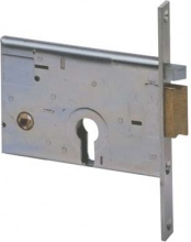 CISA 14010 Serratura Metallo Infilare Elettrica  B.Q Zinc F.mm 16 F.Sagom+Scr