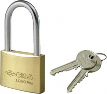 CISA 21011.40.0 Lucchetto Ottone mm 40 Arco Lungo 21011