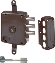 CISA 3209c3255 Serratura Legno Applicare 57167 Dm M4 Scr + Trip E.mm 63 Sx