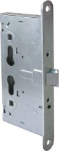 CISA 43110 Serratura Metallo Infilare  B.Q Zinc F.mm 24 F.Sagom+Scr Q9 E.mm 65