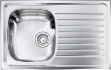 CM 010441.D1.01.2016 Lavello Cucina 1 Vasca Gocciolatoio SX Inox 79x50 cm