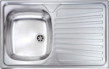 CM 011551.D1.01.2016 Lavello Cucina 1 Vasca Gocciolatoio SX Inox 79x50 cm