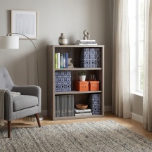 COMPOSAD LB4800K51104 Libreria Moderna 3 Ripiani 35x81x111.9 cm Effetto legno Egaleo